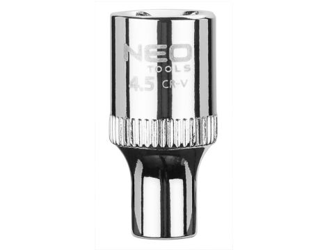 Neo Tools - Nasadka sześciokątna 1/4", 4.5 mm, superlock - 08-221 op=5 szt