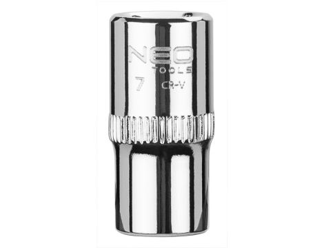 Neo Tools - Nasadka sześciokątna 1/4", 7 mm, superlock - 08-225 op=5 szt