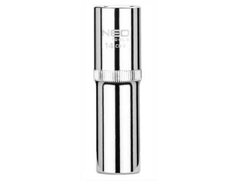 Neo Tools - Nasadka sześciokątna długa 1/2", 14 mm, Superlock - 08-053