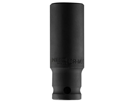 Neo Tools - Nasadka udarowa 1/2" długa, 19 x 78mm , Cr-Mo - 12-319