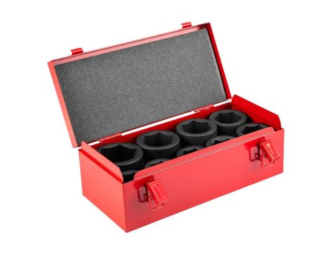 Neo Tools - Nasadki udarowe 1", 27-50 mm, zestaw 9 szt. - 12-105