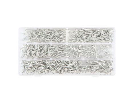 Neo Tools - Nity zrywalne aluminiowe, 400 sztuk - 11-970