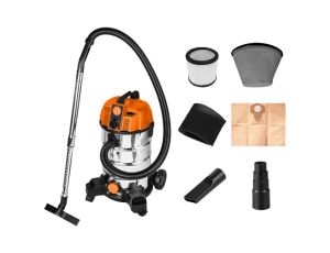 Neo Tools - Odkurzacz przemysłowy 1600W, zbiornik 35l - 04-739