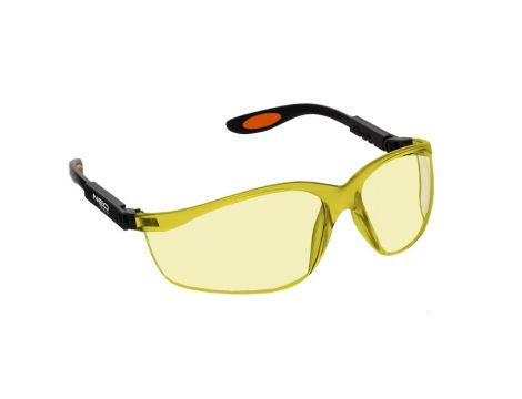 Neo Tools - Okulary ochronne poliwęglanowe, żółte soczewki - 97-501