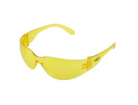 Neo Tools - Okulary ochronne, żółte soczewki, klasa odpornosci F - 97-503 op=6 szt