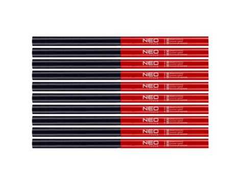 Neo Tools - Ołówek techniczny czerwono-niebieski 12 sztuk - 13-805