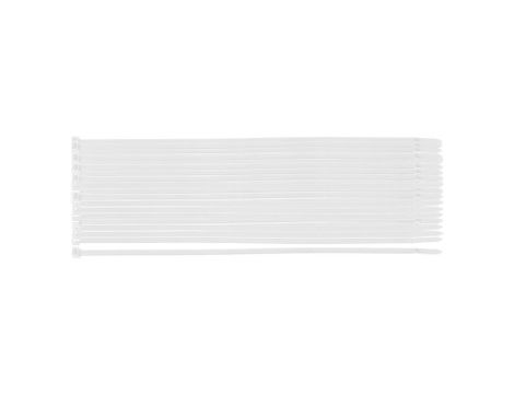 Neo Tools - Opaski zaciskowe EXTREME 3.6 x 200 mm, białe, 100 szt. - 01-654 op=5 szt