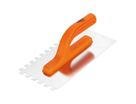 Neo Tools - Paca z zębami, 270 x 125 mm, ząb 10 x 10 x 10 mm, uchwyt z tworzywa sztucznego - 50-202