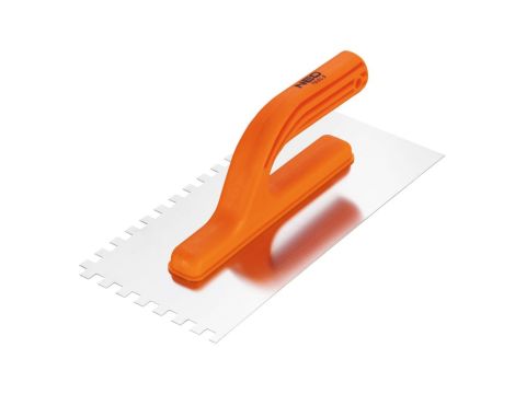 Neo Tools - Paca z zębami, 270 x 125 mm, ząb 8 x 8 x 8 mm, uchwyt z tworzywa sztucznego - 50-203