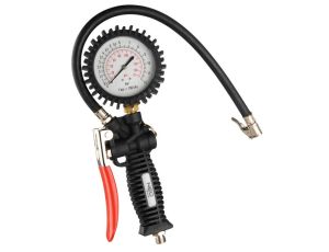 Neo Tools - Pistolet do pompowania z manometrem o 80 mm - 14-718