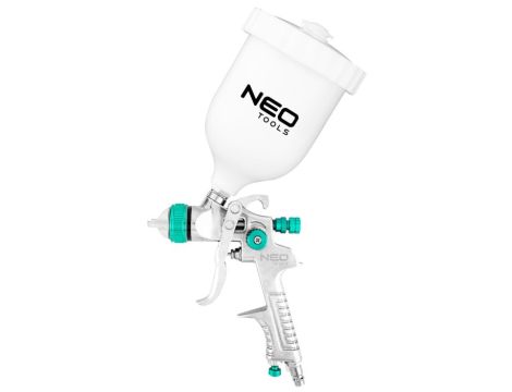 Neo Tools - Pistolet lakierniczy górny zbiornik 0.6 l, dysza 1.4 mm, HVLP - 14-700