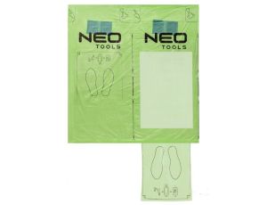 Neo Tools - Pokrowiec ochronny folia ECO 5w1 (fotel, kierownica, dźwignia zmiany biegów, ręczny, dywanik) 200szt - 10-485