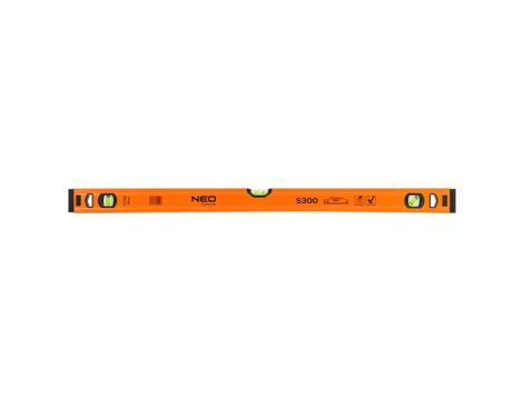 Neo Tools - Poziomnica aluminiowa S 300, 3 libelle, 80 cm - 71-133