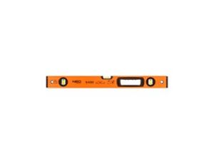 Neo Tools - Poziomnica aluminiowa S 400, 3 libelle, uchwyt, 60 cm - 71-142