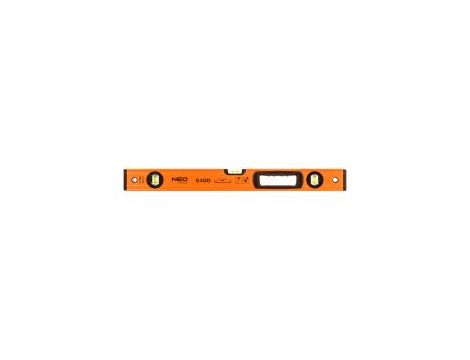 Neo Tools - Poziomnica aluminiowa S 400, 3 libelle, uchwyt, 60 cm - 71-142
