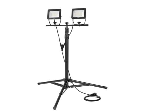 Neo Tools - Reflektor podwójny 2x30W SMD LED 5400lm na statywie 1.8m - 99-061