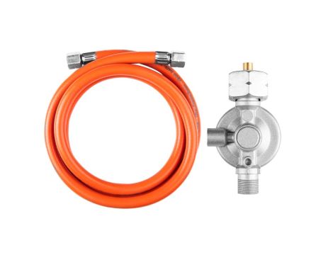 Neo Tools - Regulator ciśnienia gazu i wąż 1,5m, na rynek polski, do butli 50 Kw - 90-083-6