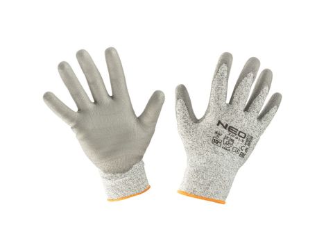 Neo Tools - Rękawice antyprzecięciowe pokryte PU, 4X43D, rozmiar 10 - 97-609-10