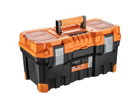 Neo Tools - Skrzynka narzędziowa 22", z organizerami - 84-114