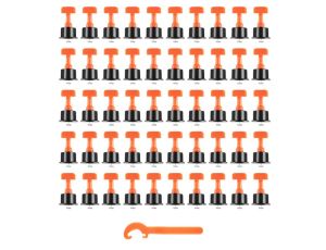 Neo Tools - System poziomowania, zestaw 50 sztuk - 61-105