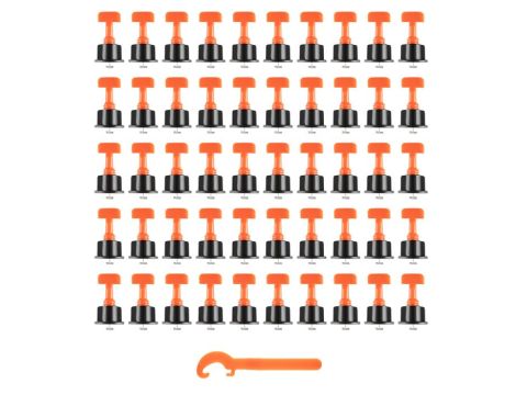 Neo Tools - System poziomowania, zestaw 50 sztuk - 61-105