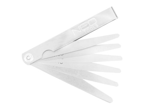 Neo Tools - Szczelinomierz 20 listków (0.05 - 1.0 mm)  65MN/stal nierdzewna - 11-191