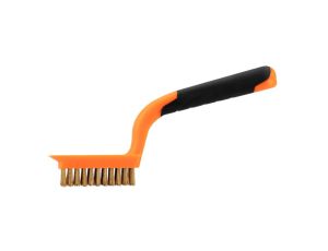 Neo Tools - Szczotka druciana, drut mosiężny, 5x11 rzędów - 39-031