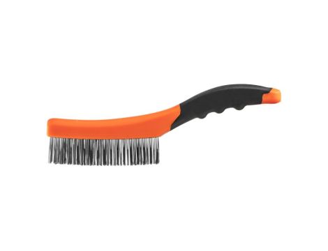 Neo Tools - Szczotka druciana, drut stalowy, 4x16 rzędów - 39-010