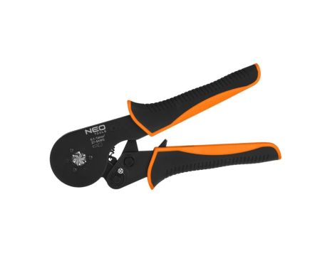 Neo Tools - Szczypce do zaciskania końcówek tulejkowych 6 kamieni, średnica tulejek: 0.1 - 16 mm2 - 01-548