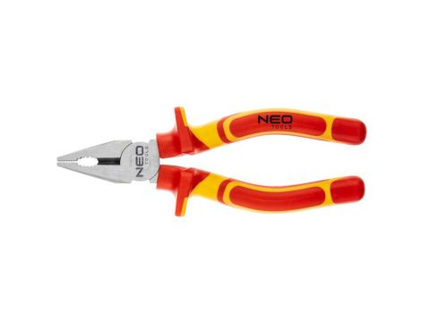 Neo Tools - Szczypce uniwersalne180 mm 1000V, CrV, polerowane - 01-221