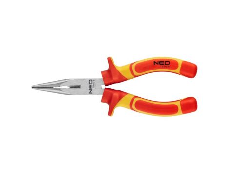Neo Tools - Szczypce wydłużone proste 160 mm 1000V, CrV, polerowane - 01-223