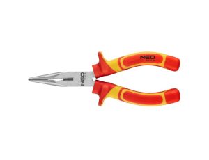 Neo Tools - Szczypce wydłużone proste 180 mm 1000V, CrV, polerowane - 01-224