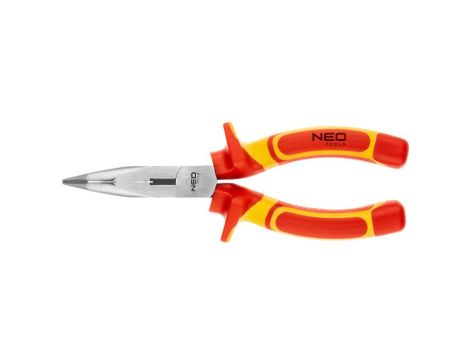 Neo Tools - Szczypce wygięte 180 mm 1000V, CrV, polerowane - 01-228