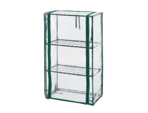 Neo Tools - Szklarnia 46 x 24 x 80 cm, folia PVC, metalowa konstrukcja - 15-910