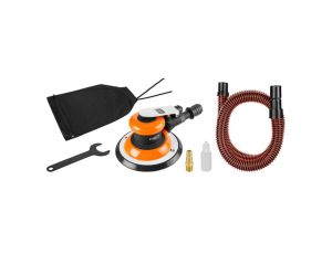 Neo Tools - Szlifierka mimośrodowa pneumatyczna 150 mm, podciśnieniowe odsysanie pyłu - 14-013