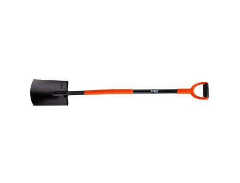 Neo Tools - Szpadel hartowany, metalowy trzonek, prosty - 95-007 op=4 szt