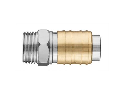 Neo Tools - Szybkozłączka do kompresora z gwintem zewnętrznym 1/2" - 12-637