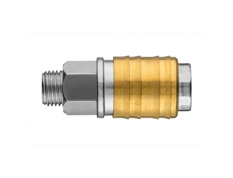 Neo Tools - Szybkozłączka do kompresora z gwintem zewnętrznym 1/4" - 12-635