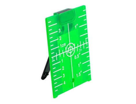 Neo Tools - Tarcza celownicza do laserów, zielona - 75-131