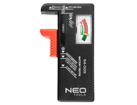 Neo Tools - Tester baterii i akumulatorków - 94-009