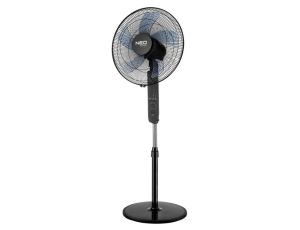 Neo Tools - Wentylator podłogowy 45W, śr. 40 cm, 3 prędkości, oscylacja, pilot sterowania - 90-002
