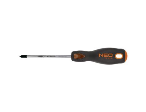 Neo Tools - Wkrętak krzyżowy PZ0 x 75 mm, S2 - 04-031 op=6 szt