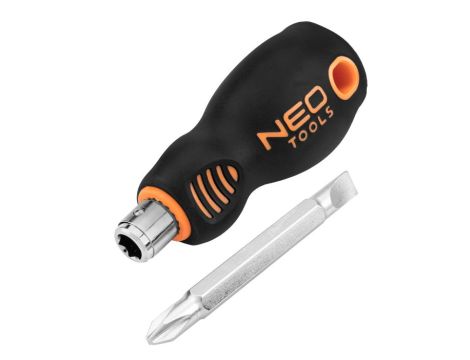 Neo Tools - Wkrętak odwracalny płasko-krzyżowy 6.0 mm x PH2, CrV - 04-201