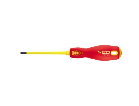 Neo Tools - Wkrętak płaski 1000V, 5.5 x 125 mm, S2 - 04-054