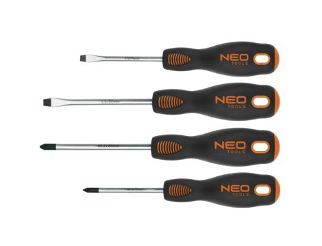 Neo Tools - Wkrętaki, zestaw 4 szt. - 04-204