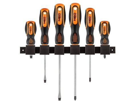 Neo Tools - Wkrętaki, zestaw 6 szt. - 04-193