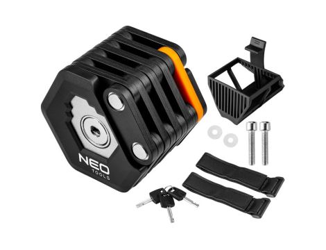Neo Tools - Zapięcie rowerowe składane na klucz - 91-006