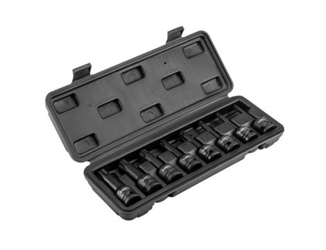 Neo Tools - Zestaw 8 nasadek udarowych trzpieniowych TORX - 10-257