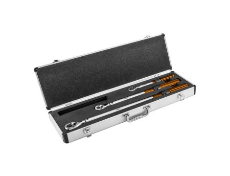 Neo Tools - Zestaw kluczy dynamometrycznych dwukierunkowych 1/4", 3/8", 1/2" 3 szt. - 08-845