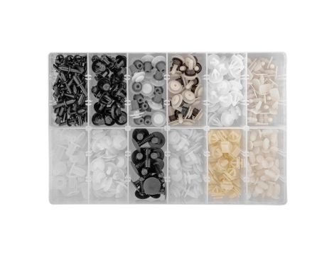 Neo Tools - Zestaw spinek samochodowych Peugeot, 345 sztuk - 11-953